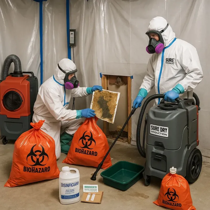 Contaminated Water Handling Protocols process in Moose Wilson Road, WY